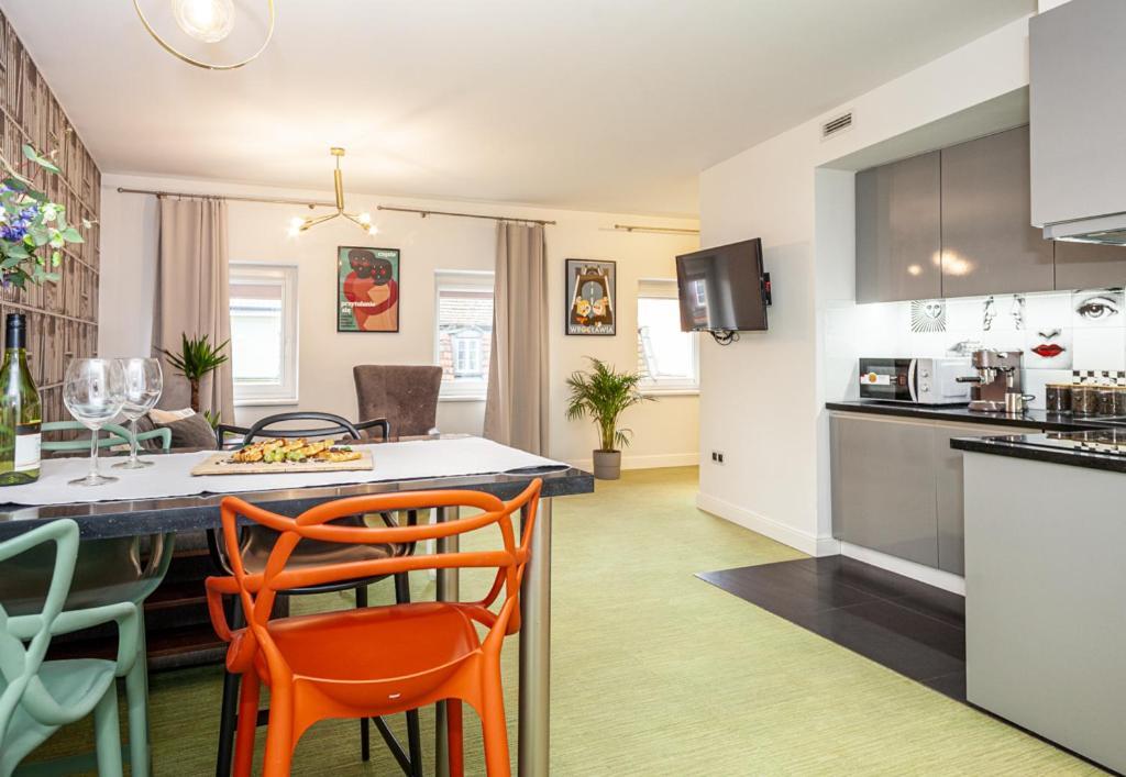 Oomph Wroclaw Deluxe Apt Ruska Apartment Bagian luar foto